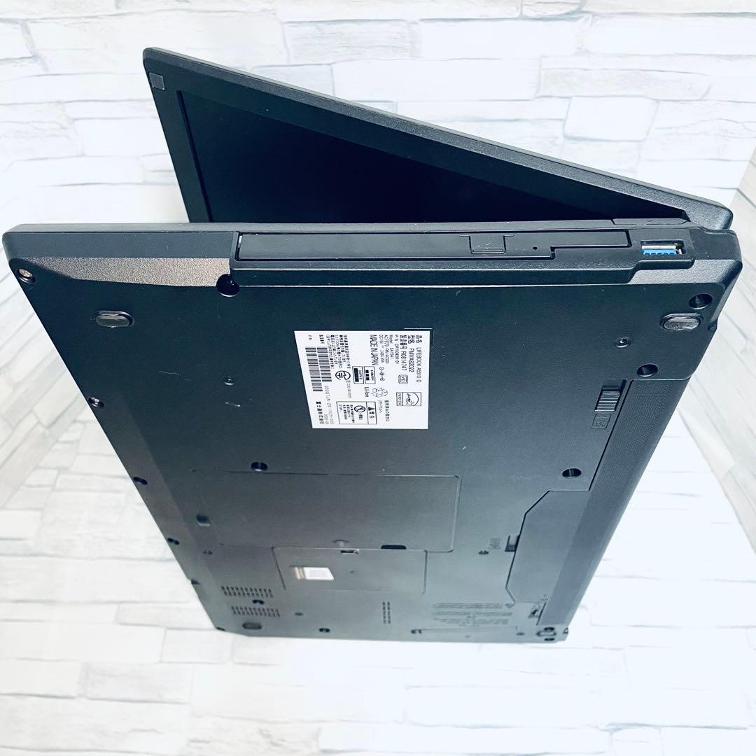 富士通 ノートPC 第10世代 office DVD 大容量500GB 16GB