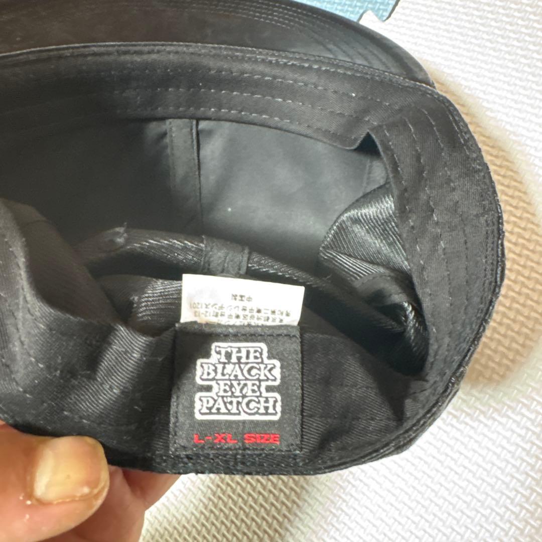 ブラックアイパッチ‼️キャップ‼️新品未使用品‼️