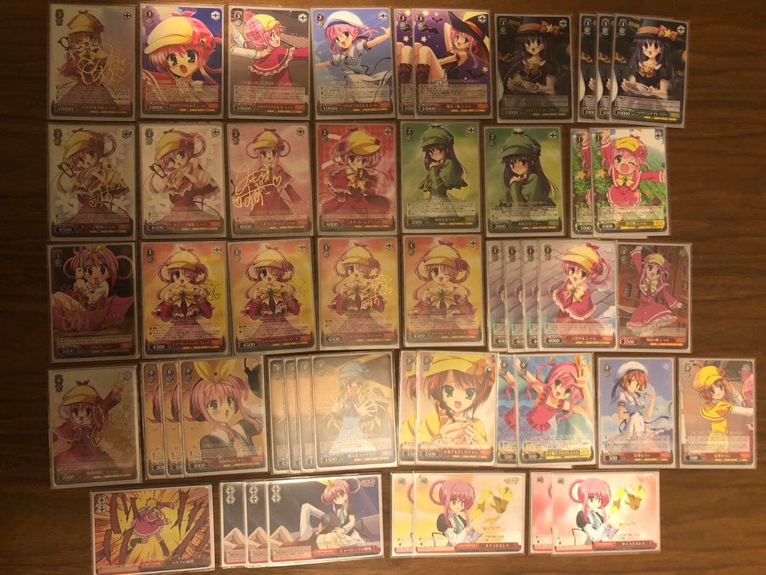 【毎日値下げ中】ヴァイス　ミルキィホームズ　サイン10枚！　デッキ　シャロ軸