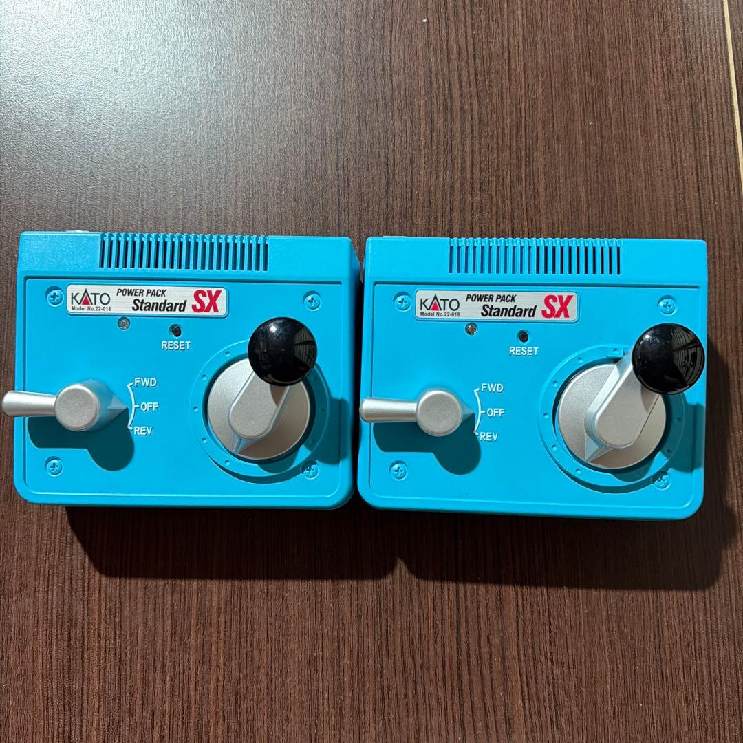 KATO V11 V16 複線線路セット パワーパックスタンダードSX 電源つき