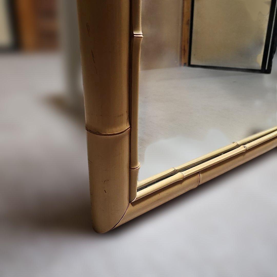 送料込み！オーダーメイド バンブーミラー