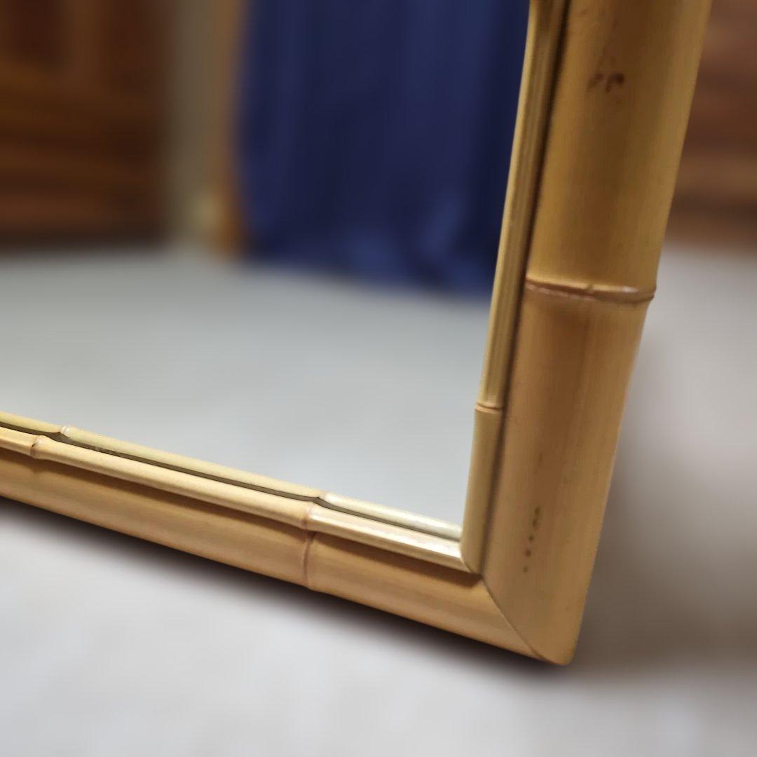 送料込み！オーダーメイド バンブーミラー