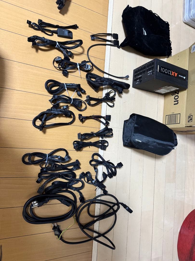 動作品CORSAIR AX1200ｉ 電源ユニット1200W付属品ありおまげあり