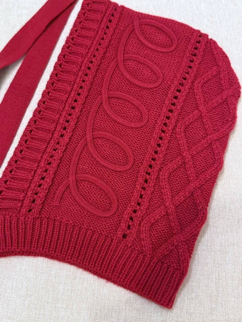 POPPY あさぎーにょ　Christmas　ニット帽　帽子　赤ずきん