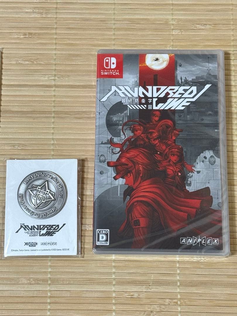 最終防衛学園　Switch ソフト　パッケージ　特典　アクリルスタンド