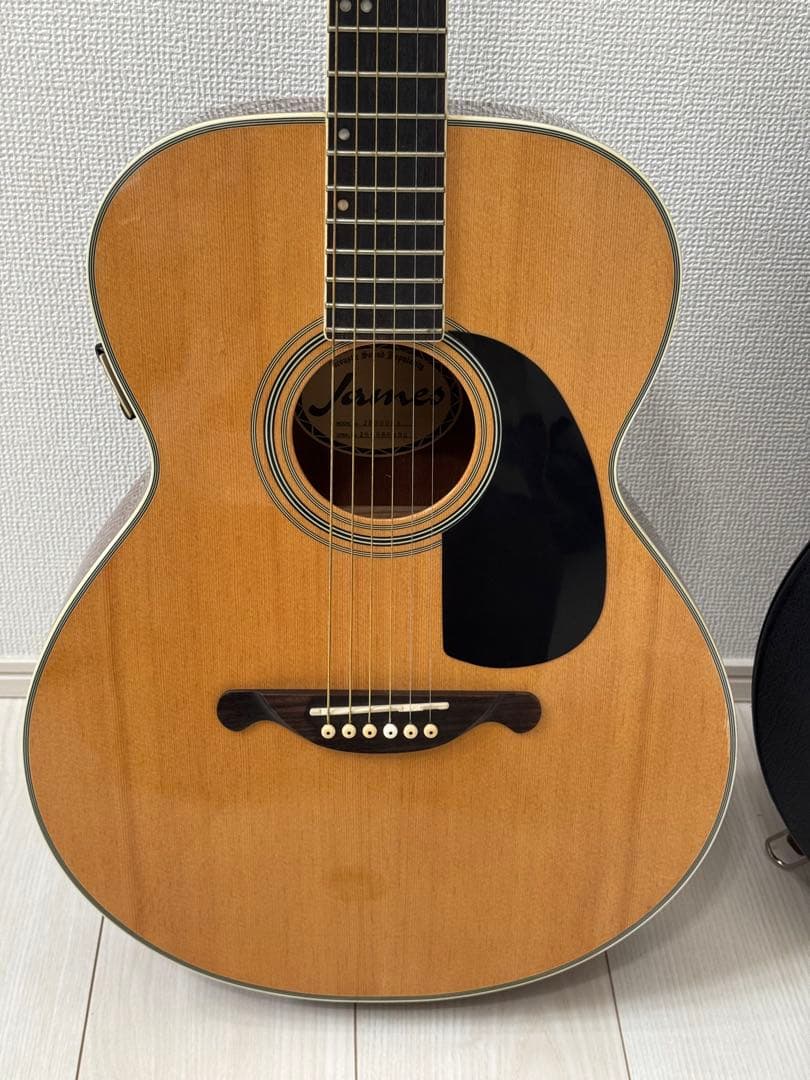 James アコースティックギター JF-350NA ハードケース付き