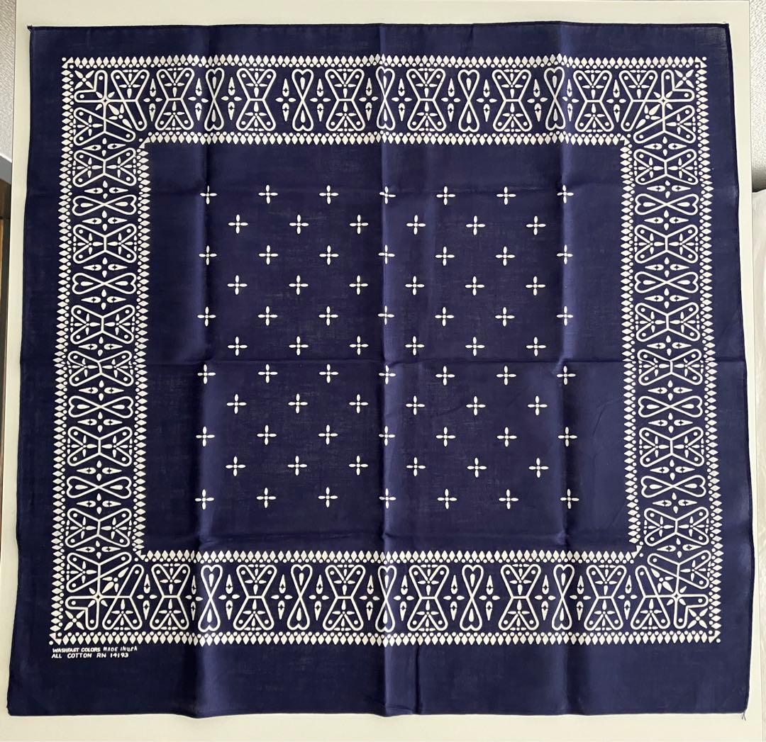 60s クロスバンダナ デッドストック