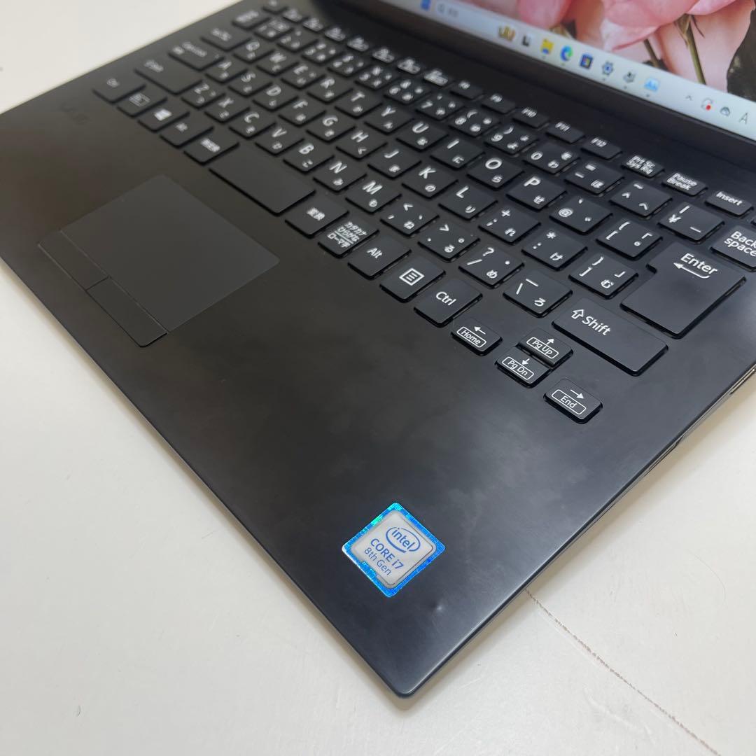 Windowsノート本体 #878 VAIO VJPG11C11N i7 8550U 8GB Office