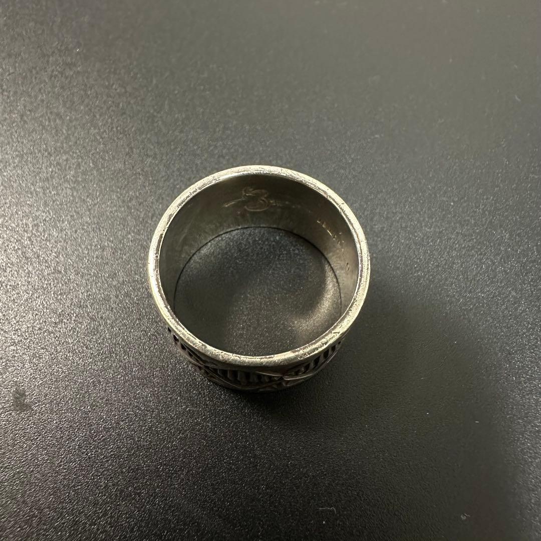 Navajo Darrell cadman スタンプワーク リング 19号