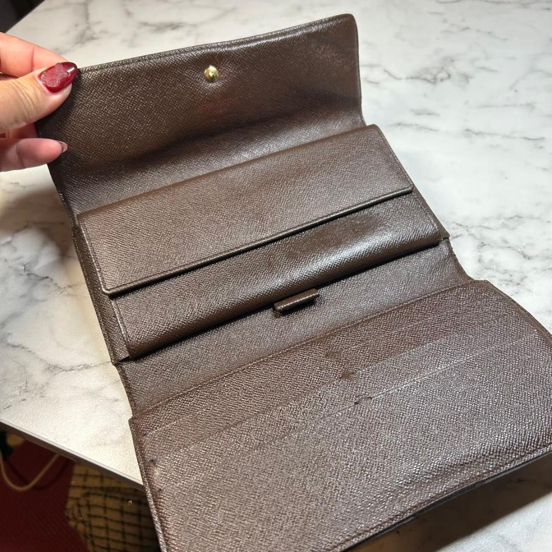 LV 三つ折り財布 インターナショナル ダミエ TH0025 6514