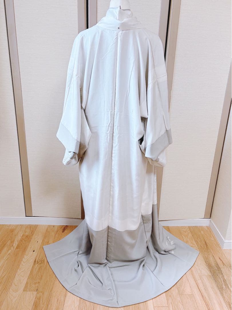 難有　正絹　訪問着　フルセット　裄66 67 L M 卒業式　入学式　袋帯