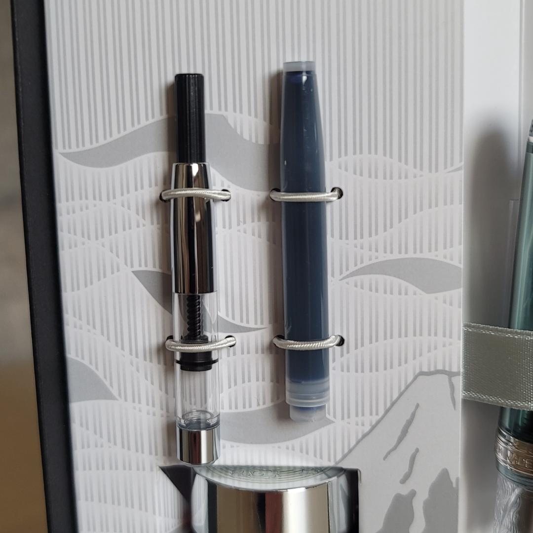 PLATINUM 万年筆 #3776 絹雲 富士雲景 限定セット 新品未使用