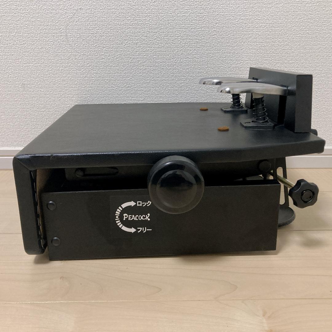 吉澤 PEACOCK ピアノ補助ペダル AX-T1 高さ調整 黒 ピーコック