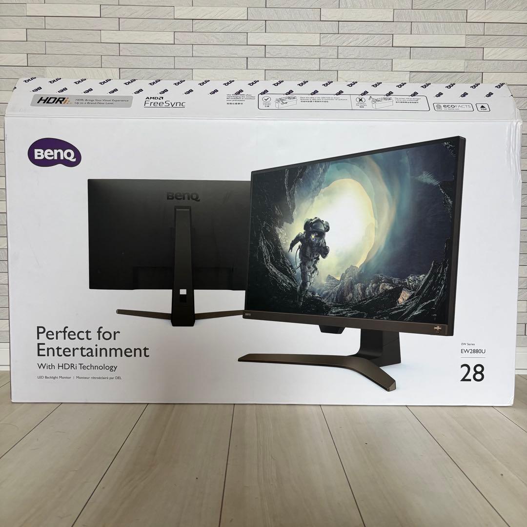 BenQ EW2880U 4K 60fps ゲーミングモニター