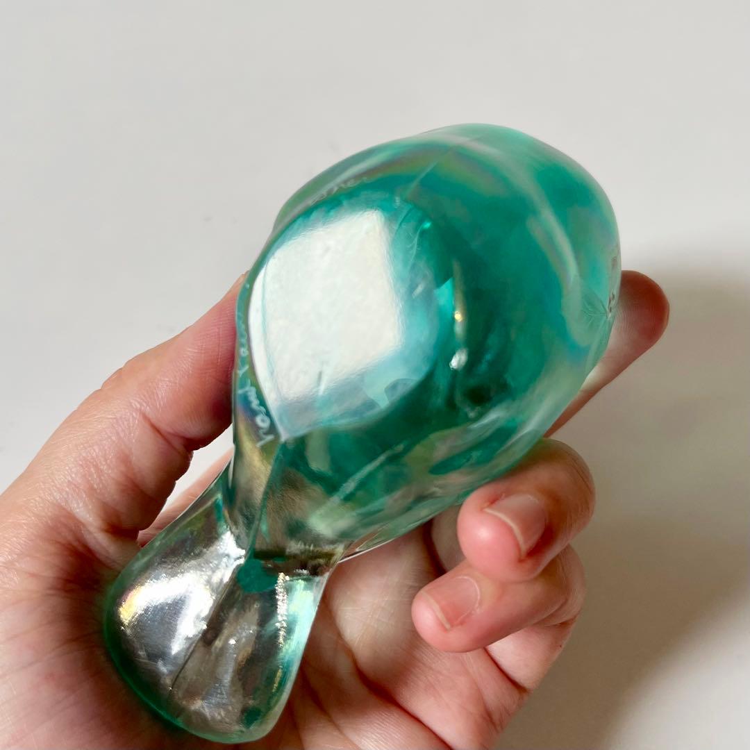 フェントン　鳥　ガラス　置物　ペーパーウェイト