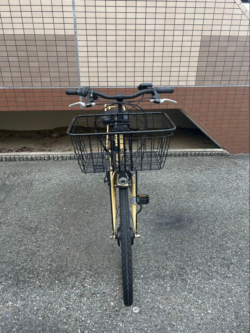 シティタイプ 電動アシスト自転車 イエロー