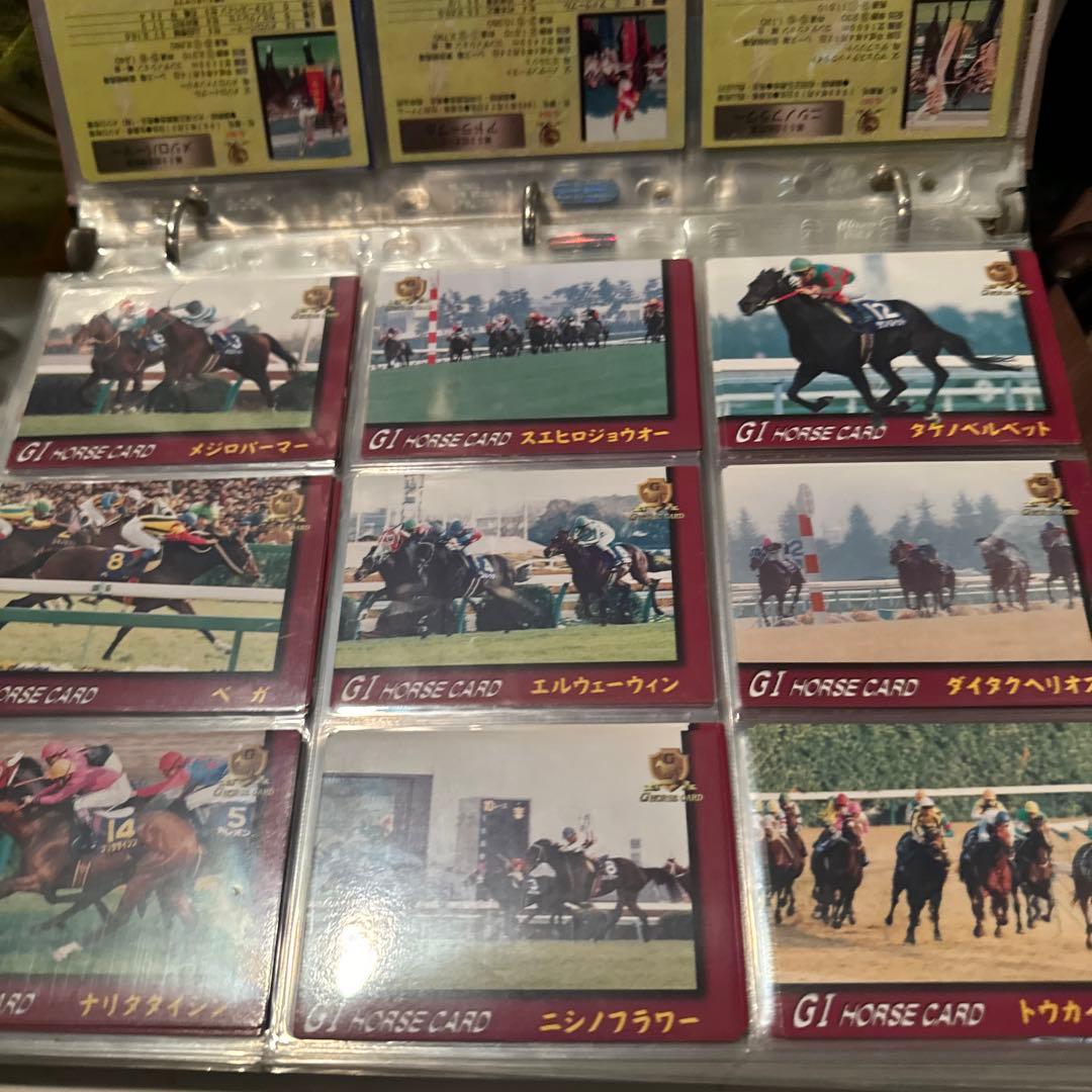 競馬　GIホースカード　大量350枚以上　オマケ　仮面ライダーホルダー