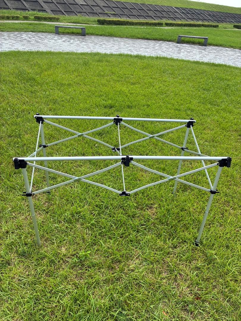 【使用感少】コールマン Coleman ウッドロールテーブル 廃盤カラー