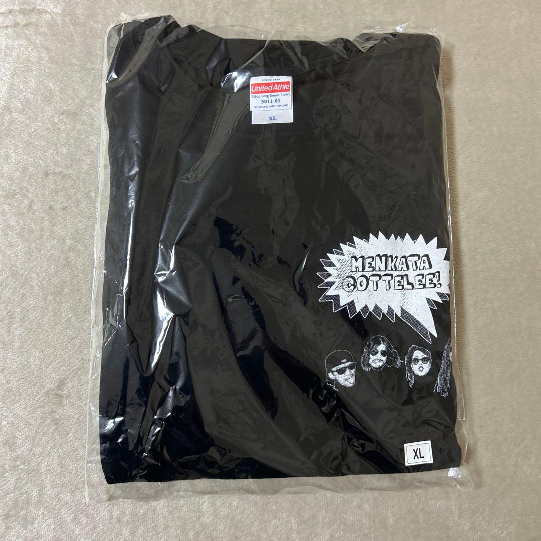 【新品未使用】マキシマムザホルモン XL黒 メンカタコッテリロンTグラフィック
