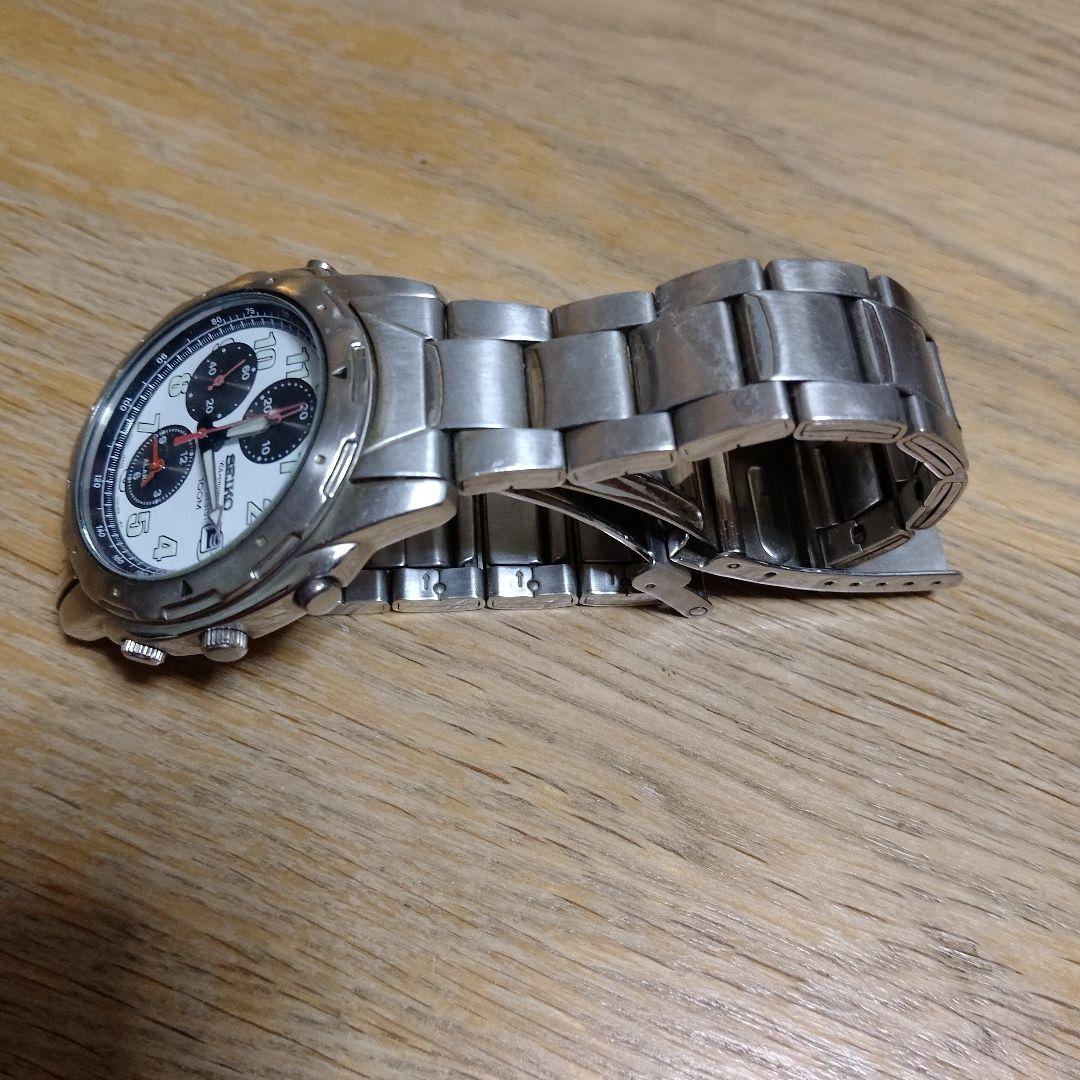 SEIKO クロノグラフ腕時計 電池切れ