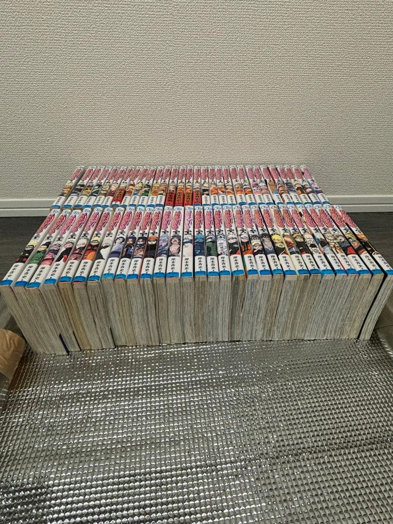 NARUTO 全72巻セット｜初版52冊（21～72巻）
