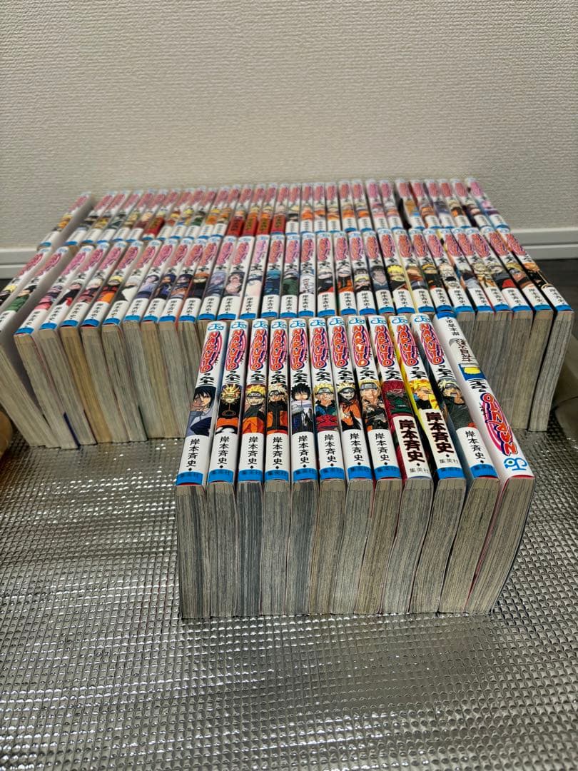 NARUTO 全72巻セット｜初版52冊（21～72巻）
