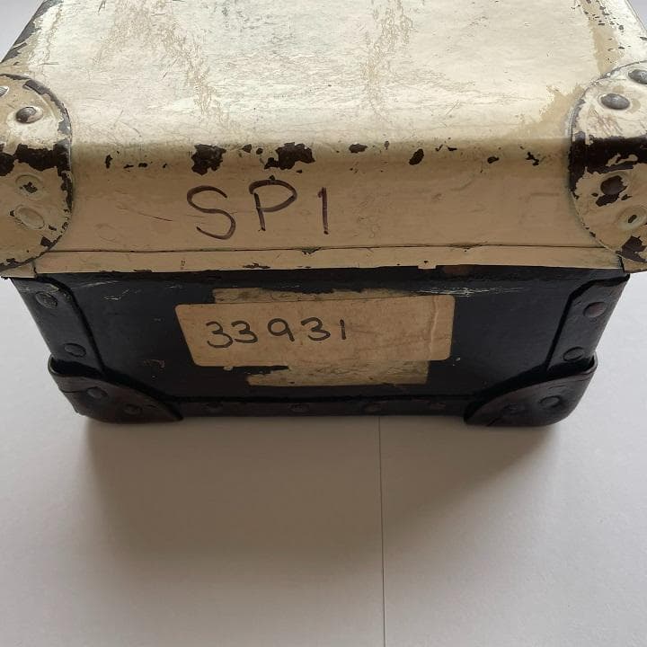 ロンドンのバスで車掌が使っていた発券機 (GIBSON A14)