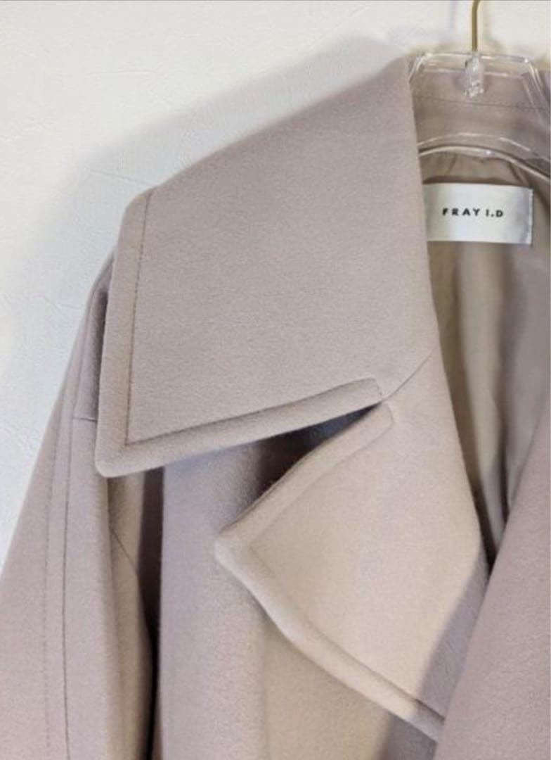 FRAY I.Dビッグカラーショートコート