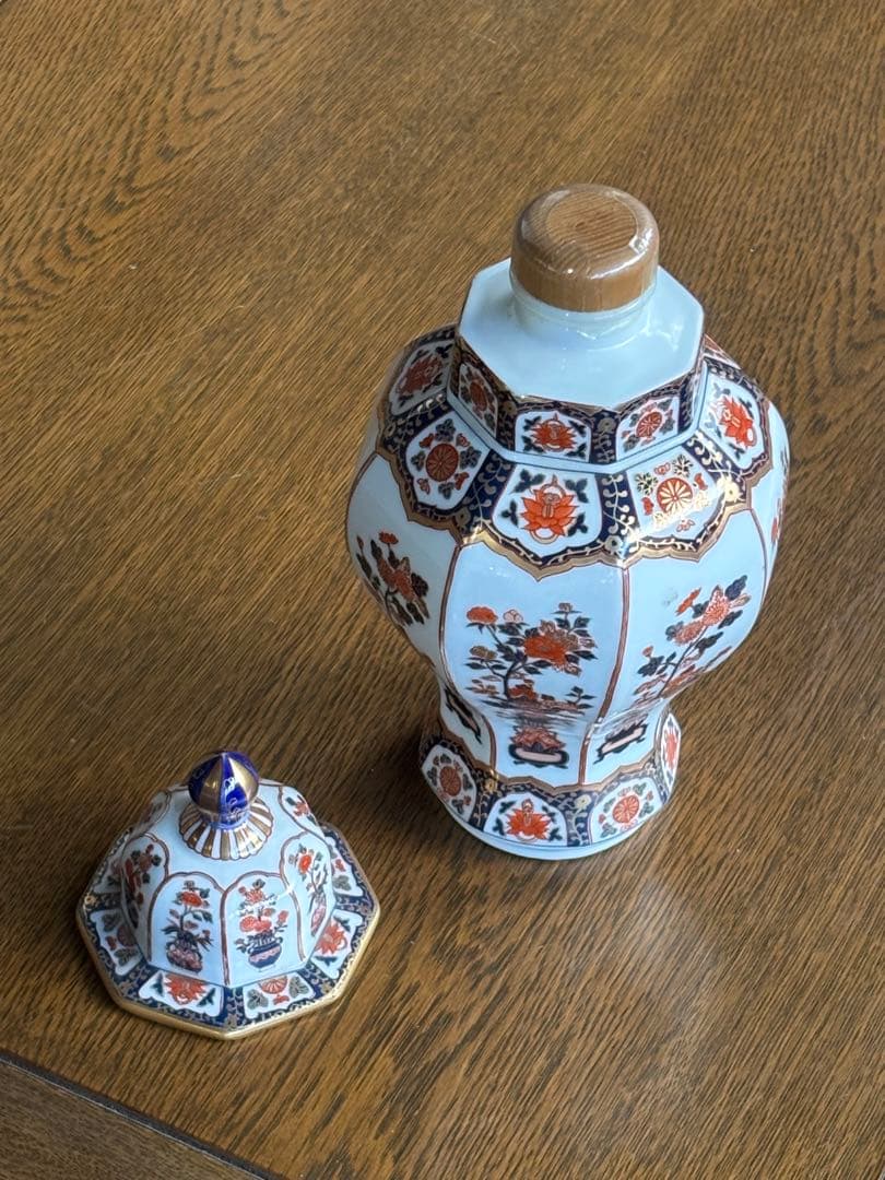 【未開栓 】ニッカウヰスキー 古伊万里文様 花籠ボトル 720ml 43％