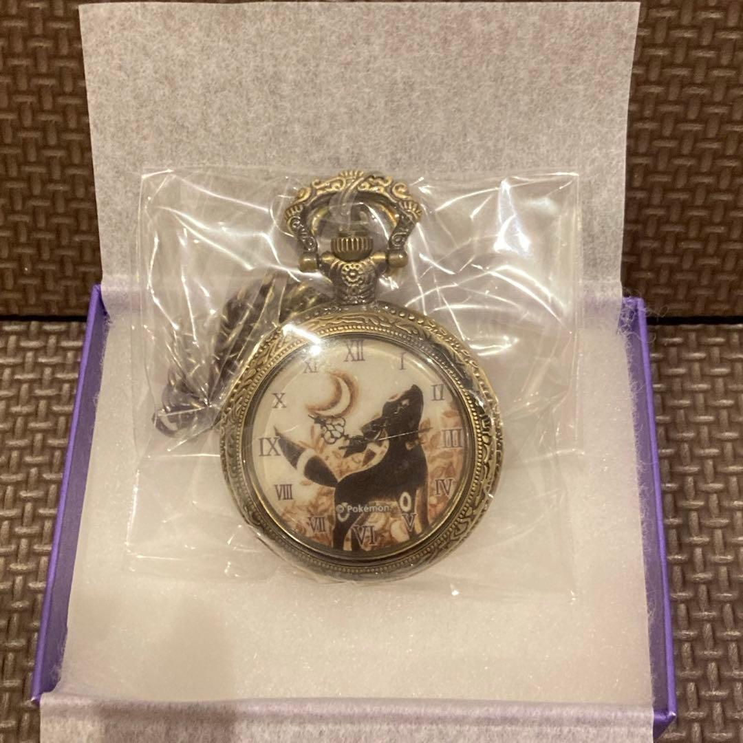 【新品】懐中時計 mystery mansion ポケモンセンター　ブラッキー