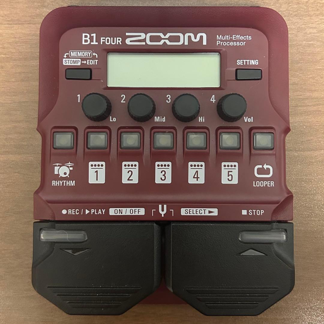 ZOOM B1 FOUR マルチエフェクター