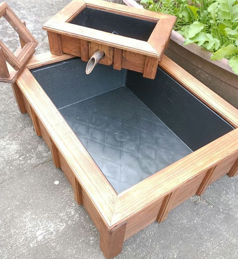 水換えの要らないトロ舟40 ビオトープ