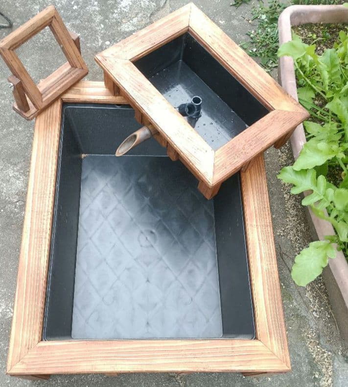 水換えの要らないトロ舟40 ビオトープ