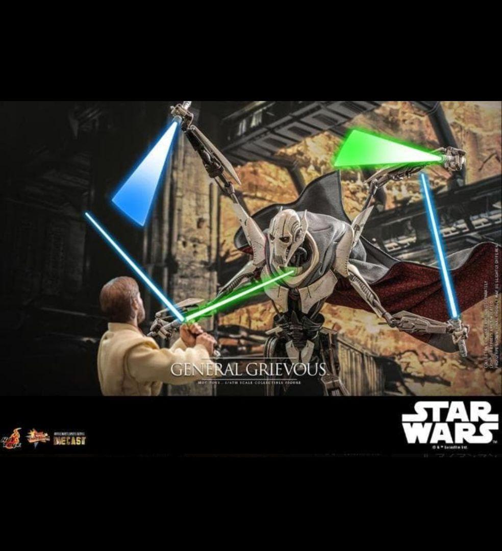 スターウォーズ　グリーヴァス将軍　ホットトイズ　ボーナスアクセサリー付き