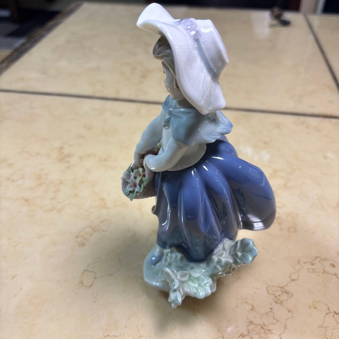 リヤドロ　きれいな花ばかり　アンティーク　陶器　雑貨