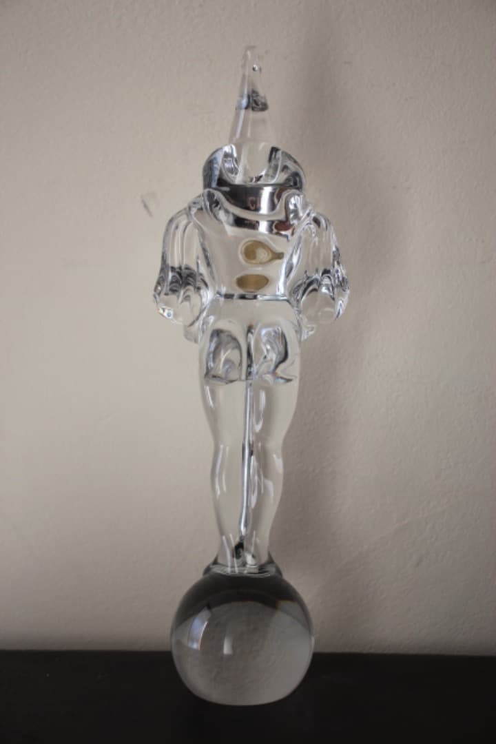 未使用・箱入　Baccarat　バカラ　仮面舞踏会　マスカレード　ピエロ