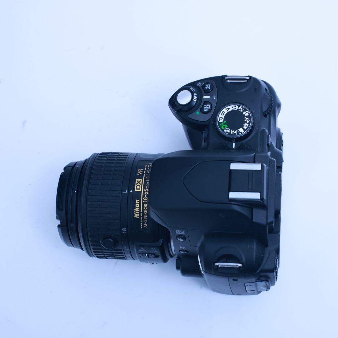 スマホ転送可 Nikon D60 デジタル一眼レフ カメラ 望遠レンズ付