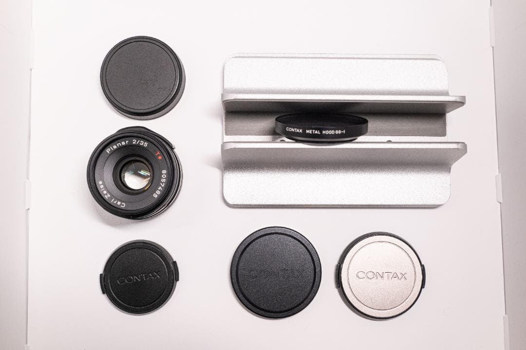 Contax Planar 35mm F2（ブラック／Contax Gマウント）