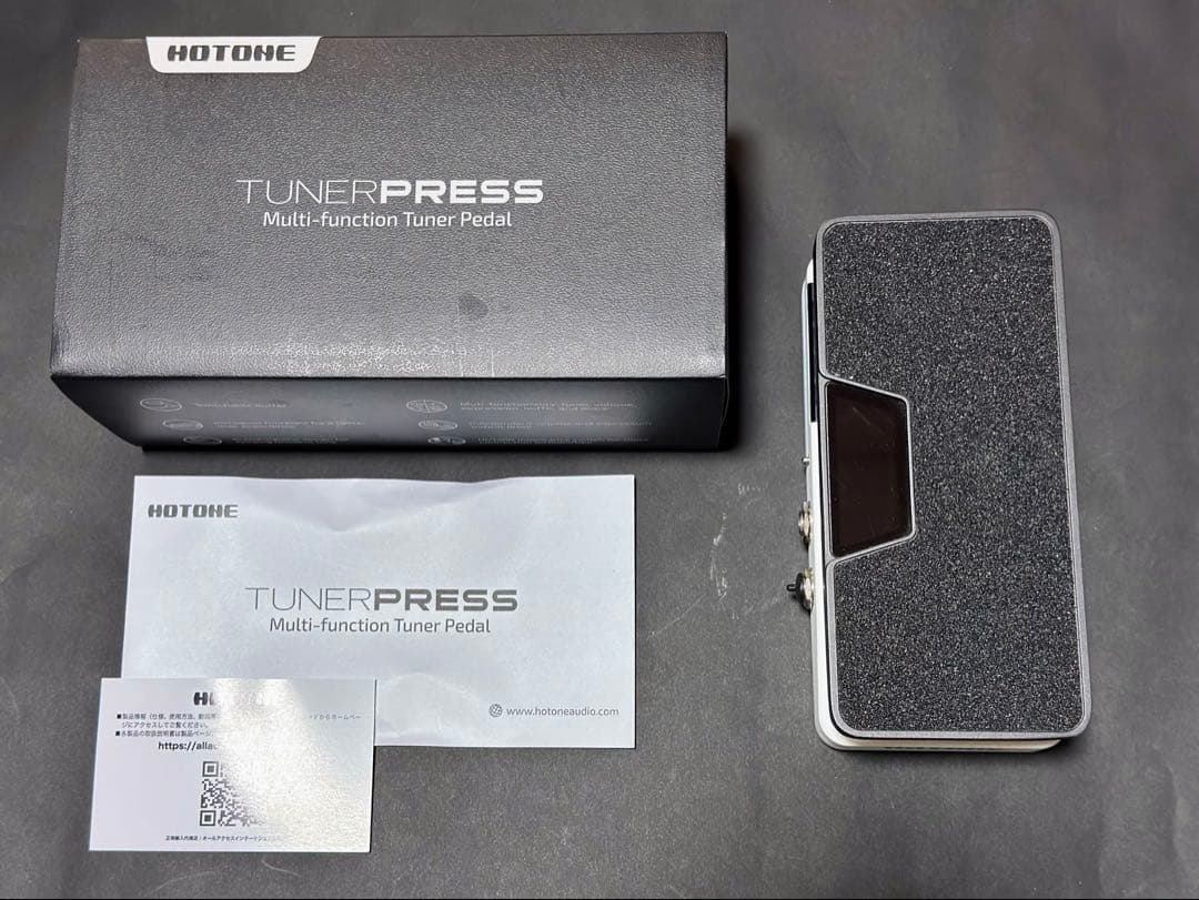 ギター HOTONE TUNER PRESS