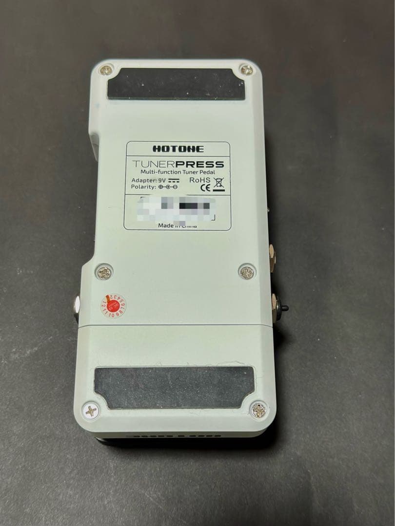 ギター HOTONE TUNER PRESS