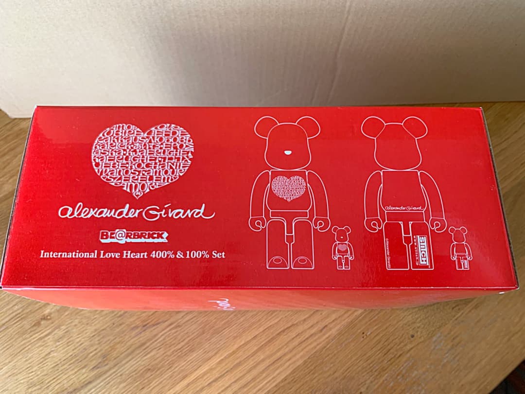 【美品】BE＠RBRICK Alexander Girard 400％100%