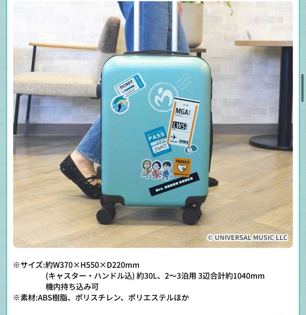 Mrs.GREEN APPLE ミセスグリーンアップル　キャリーケース