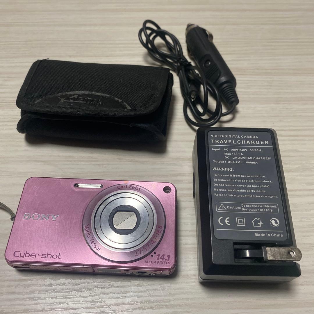 チコ@プロフ必読SONY Cyber-shot DSC-W350 ピンク