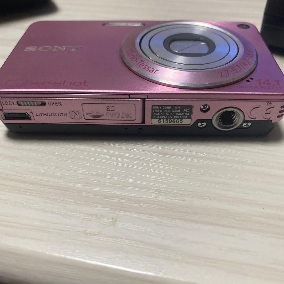 チコ@プロフ必読SONY Cyber-shot DSC-W350 ピンク