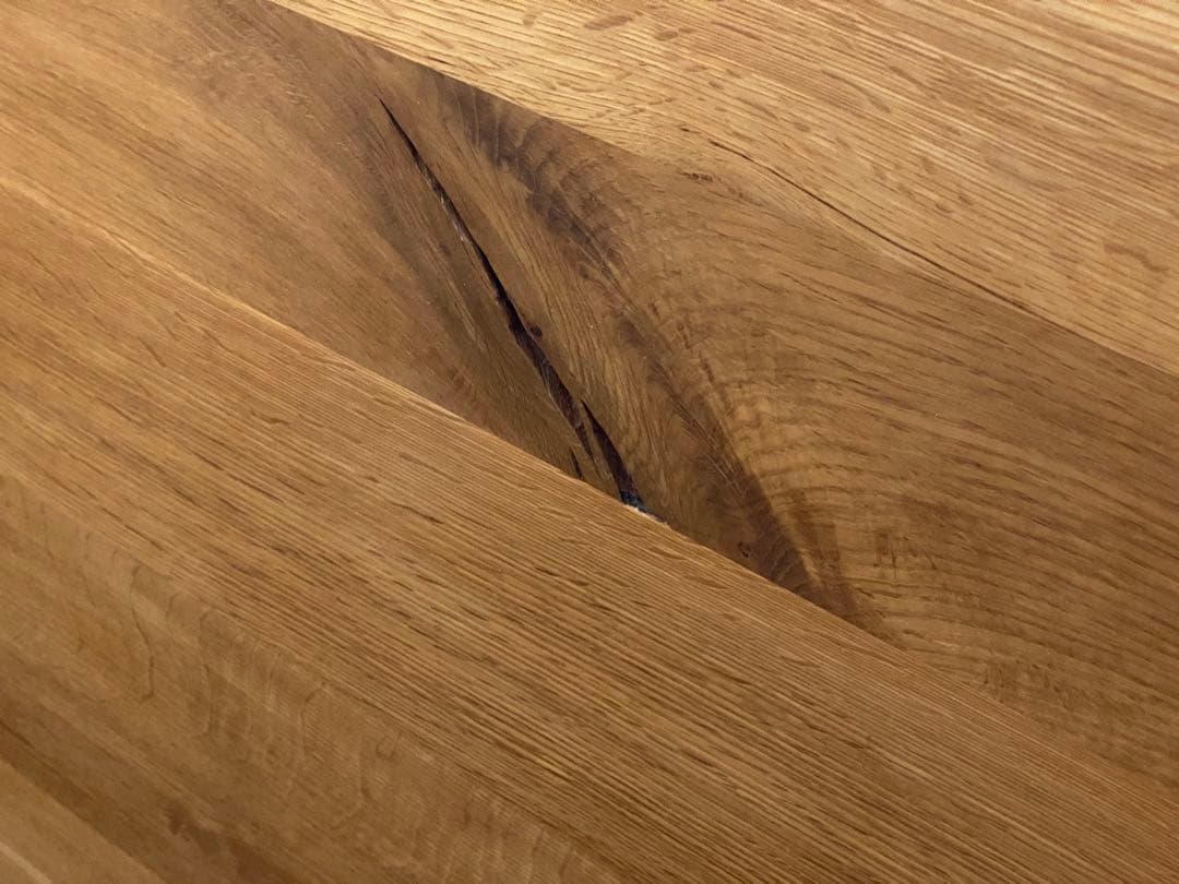 飛騨産業　ダイニングテーブル　森のことば 半円形テーブル