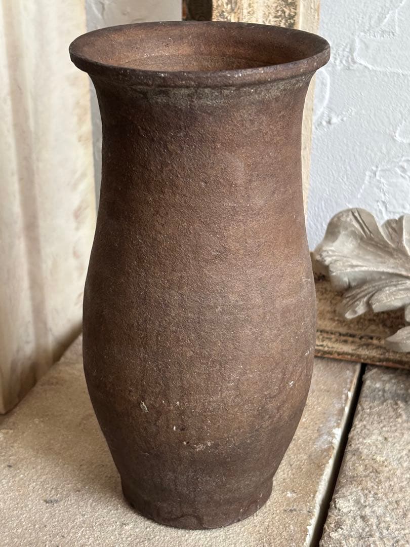 フランスアンティーク　フラワーベース　容器