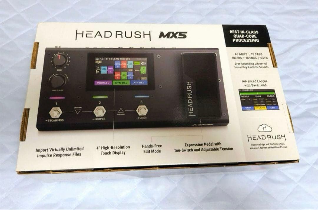 HEADRUSH MX5 ギターマルチエフェクター(未登録美品)