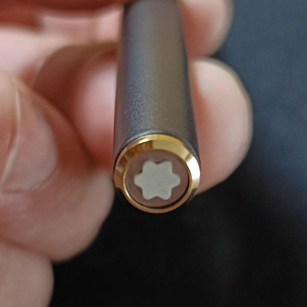 【極希少】モンブランスリムライン万年筆ボルドーボディー