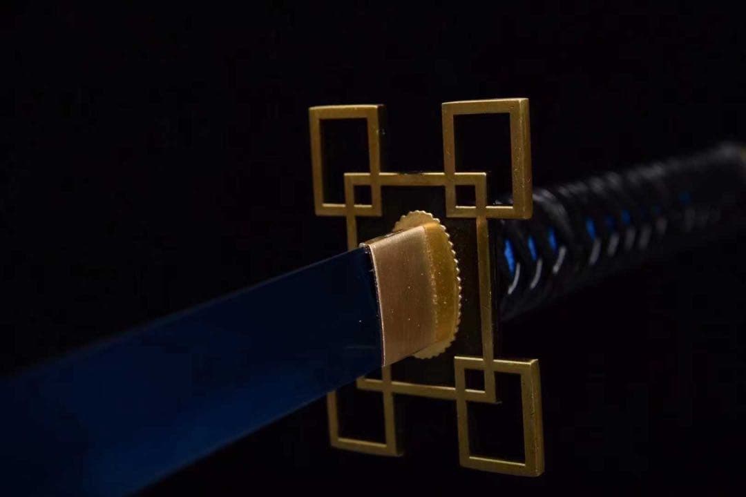 鬼滅の刃 時透無一郎 日輪刀 鑑賞用 武具 古兵器 黒石目鞘 本牛革柄巻