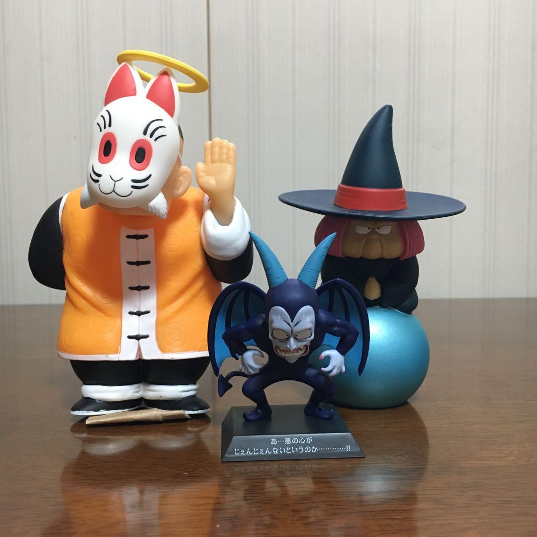 ドラゴンボールフィギュア　占いババ一味　セット　ソフビ